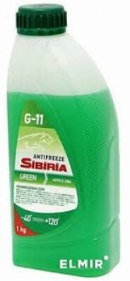 Антифриз Sibiria ANTIFREEZE-40 зеленый 1кг