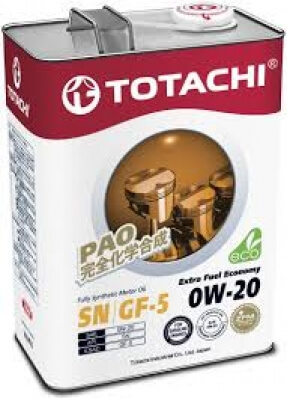Totachi Fully Synthetic 0W-20 4L