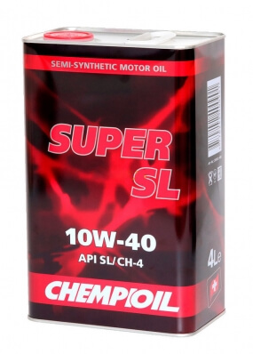 Chempioil Super SL 10W-40 API SL/CH-4 1L (metal)