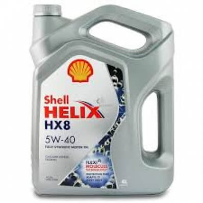 Shell Helix HX8 Synthetic 5W-40 4L