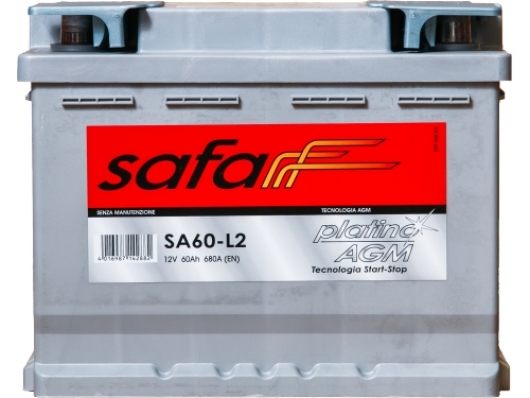 Аккумулятор Safa Platino AGM SA60-L2 60 Ah