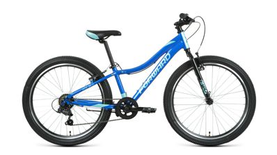 Biciclete FORWARD JADE 24 1.0 24 7 ск. рост 12 синий/бирюзовый