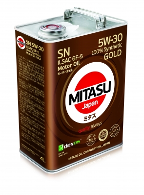 MITASU 5W30 GOLD SN GF-5 Dexos1 4L