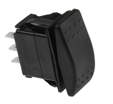 Pornire/Oprire 12V 3 pini (negru)