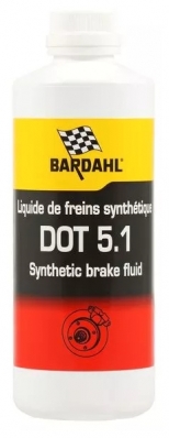 Тормозные жидкости BARDAHL DOT-5.1 455 мл