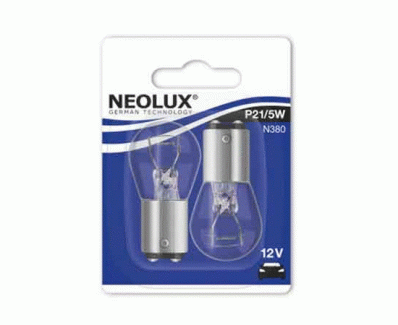 ЛАМПА NEOLUX N380-02B 21/5W 12V BAY15D