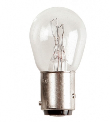 АВТОМОБИЛЬНАЯ ЛАМПОЧКА RING P21/4W 12V 21W/ 4W BAZ15D (R566)