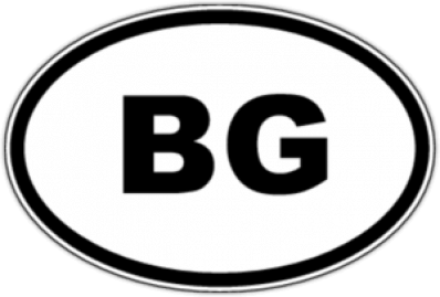 Stickere pentru auto "BG - Bulgaria"