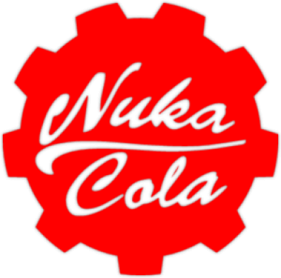 Abtibilduri pentru auto "Nuka-Cola"