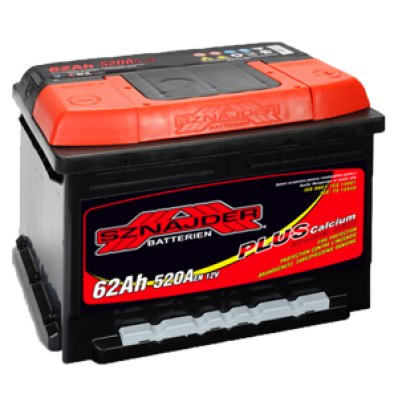 SZNAJDER BATTERIEN SZNAJDER 62 Ah LB Plus NEW (+right) B13