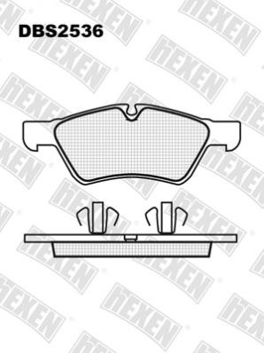 DBS2536 (SP 352) (T1519) * MERCEDES GL-CLASS (X164), M-CLASS (W164), R-CLASS FATA