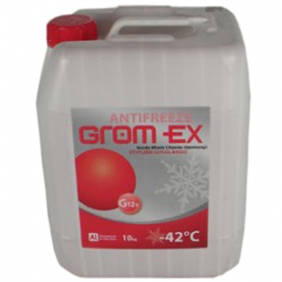 Антифриз GROM-EX NEW CAR - 42 C 10kg. (red)