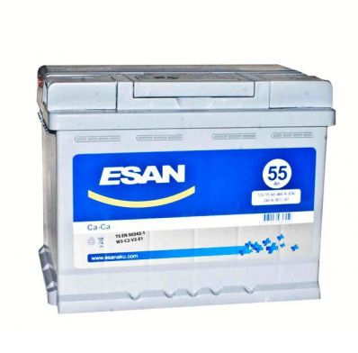 ESAN Europe12V 6СТ-55Ah 460A B13 190/241/175 dreapta