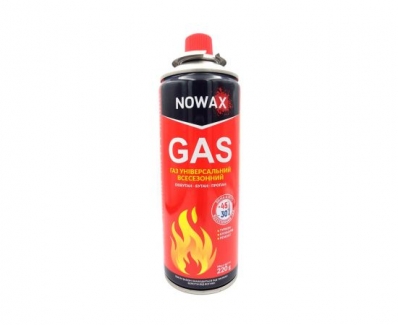 NOWAX Газовый баллон 550 ml 220g GAS NX40750