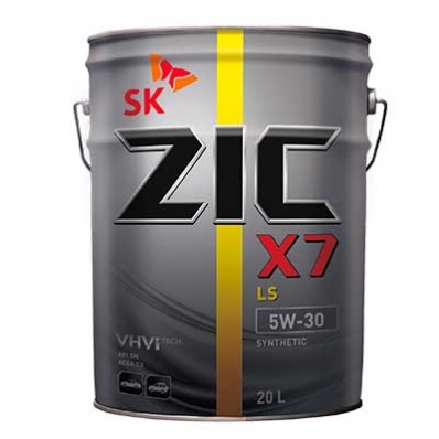 ZIC X7 LS 5W-30 20L SYNTHETIC
