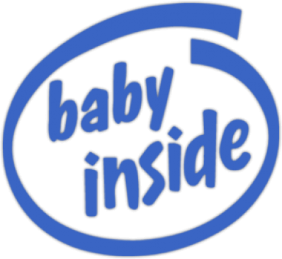 Stickere pentru auto "Baby Inside"