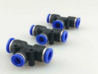 T conector pentru furtun de urgență 6 * 8 * 6