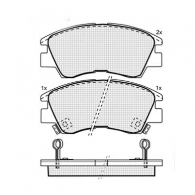 КОЛОДКИ DBS3005 SP222 T0044