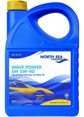 North Sea Lubricants Wave Power SM 5W-40 4L