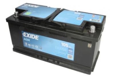 EXIDE EK1050 AGM 12V 105Ah 950A L 392/175/190 B13