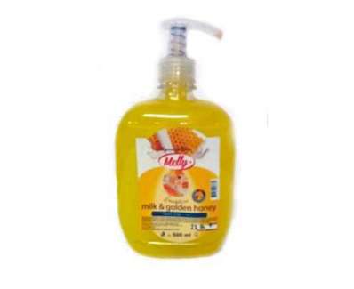 Sapun lichid ''Melly'' Premium Milk & Golden Honey 500 ml