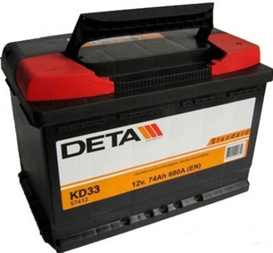 12V 90Ah 720A DETA DC900 Batterie