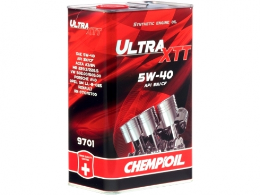 Chempioil Ultra XTT SAE API SN/CF 5W-40 1l