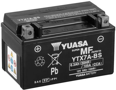 Yuasa MOTO YTX7A-BS 12V/ 6Ah