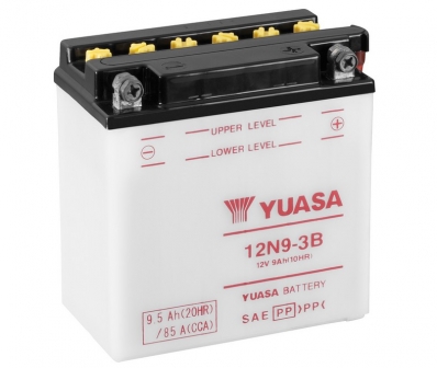 12V 9-9,5Ah 85A Yuasa Con (-+) (135/75/139)