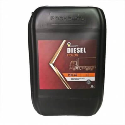 Роснефть Diesel Motor 15w-40 канистра 20л