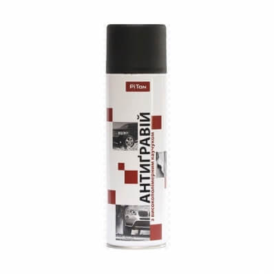 000001 Антигр. на каучук. осн. Чёрный спрэй 500ml