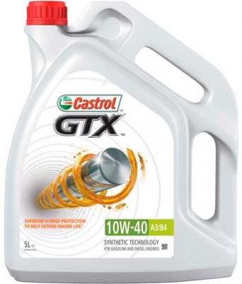 CASTROL GTX 10W-40 A3/B4 5Л