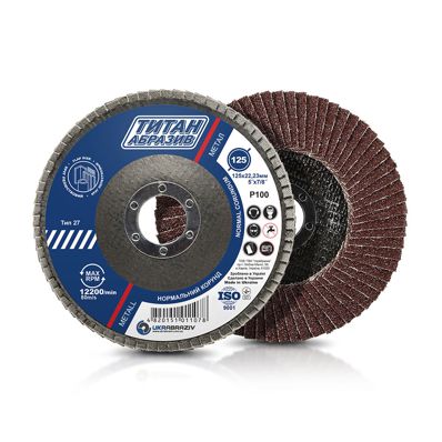 Curățare disc lobat 125/22 100#