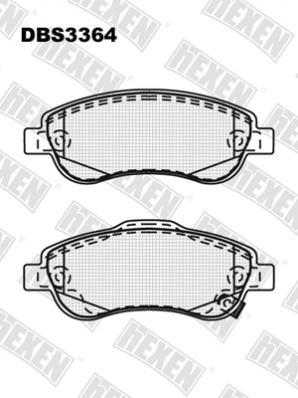 DBS3364 (T1731) * HONDA CR-V III (07-) FATA