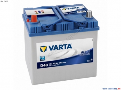 VARTA 60 Ah jap лев Blue Dyn. (D48)