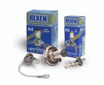 HEXEN HB3 12V 65W P20D ALL WEATHER+30% (2B312ALLW)