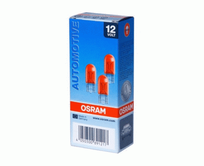 OSRAM 12V WY5W W2.1X9.5D AMBER (2827)