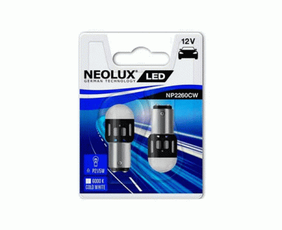 ЛАМПА СВЕТОДИОДНАЯ NEOLUX NP2260CW-02B P21/5W LED