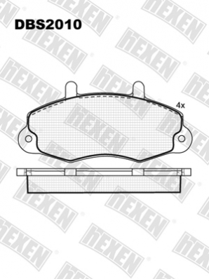 DBS2010 SP 173 T0389 * FORD TRANSIT 91-00 14 FATA
