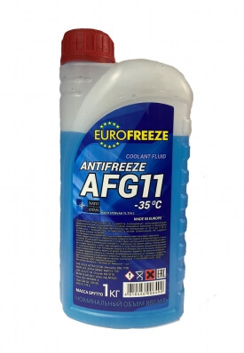 Antigel EuroFreeze -35 G11 4L (albastru)