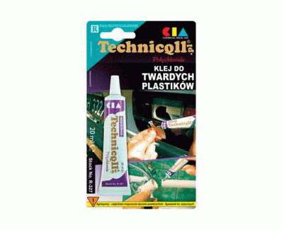 КЛЕЙ ДЛЯ ТВЕРДЫХ ПЛАСТМАСС TECHNICQLL R-327 20 ML