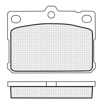 ТОРМОЗНЫЕ КОЛОДКИ SM-083 SP159 DBS3014 T0843