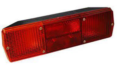 Lampa spate dreapta FP-130-V-G fără iluminare KAMAZ de joasă frecvență