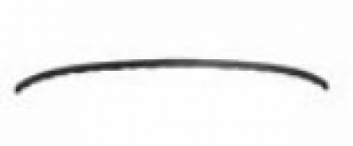 FASE Накладка бампера переднего верхняя PARTNER TEPEE