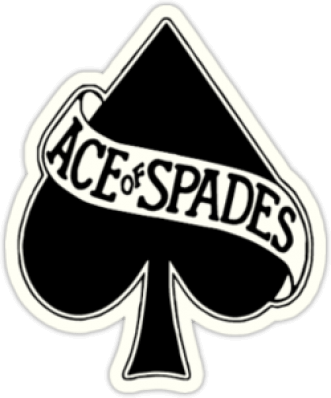 Наклейка на автомобиль "Ace of Spades"