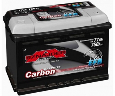 SZNAJDER BATTERIEN SZNAJDER 77 Ah CARBON EFB (+right) B13