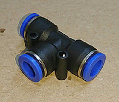 T conector pentru furtun de urgență 8 * 6 * 8