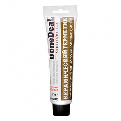 ГЕРМЕТИК КЕРАМИЧЕСКИЙ DONEDEAL ДЛЯ РЕМОНТА ВЫХЛОПНОЙ СИСТЕМЫ 170 ГР