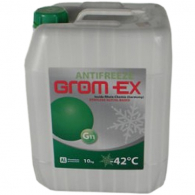 Антифриз GROM-EX LONG LIFE - 42 C 10kg (green)