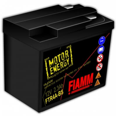 Fiamm - Moto 7904454 12N5.5-3B Motor Energy